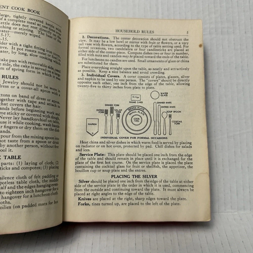 The Settlement Cookbook 1940‎ Mrs. Simon Kander 23rd Edition Vintage Recipes